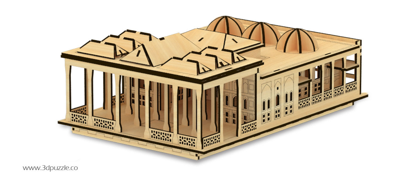 کاخ چهلستون چراغ دار