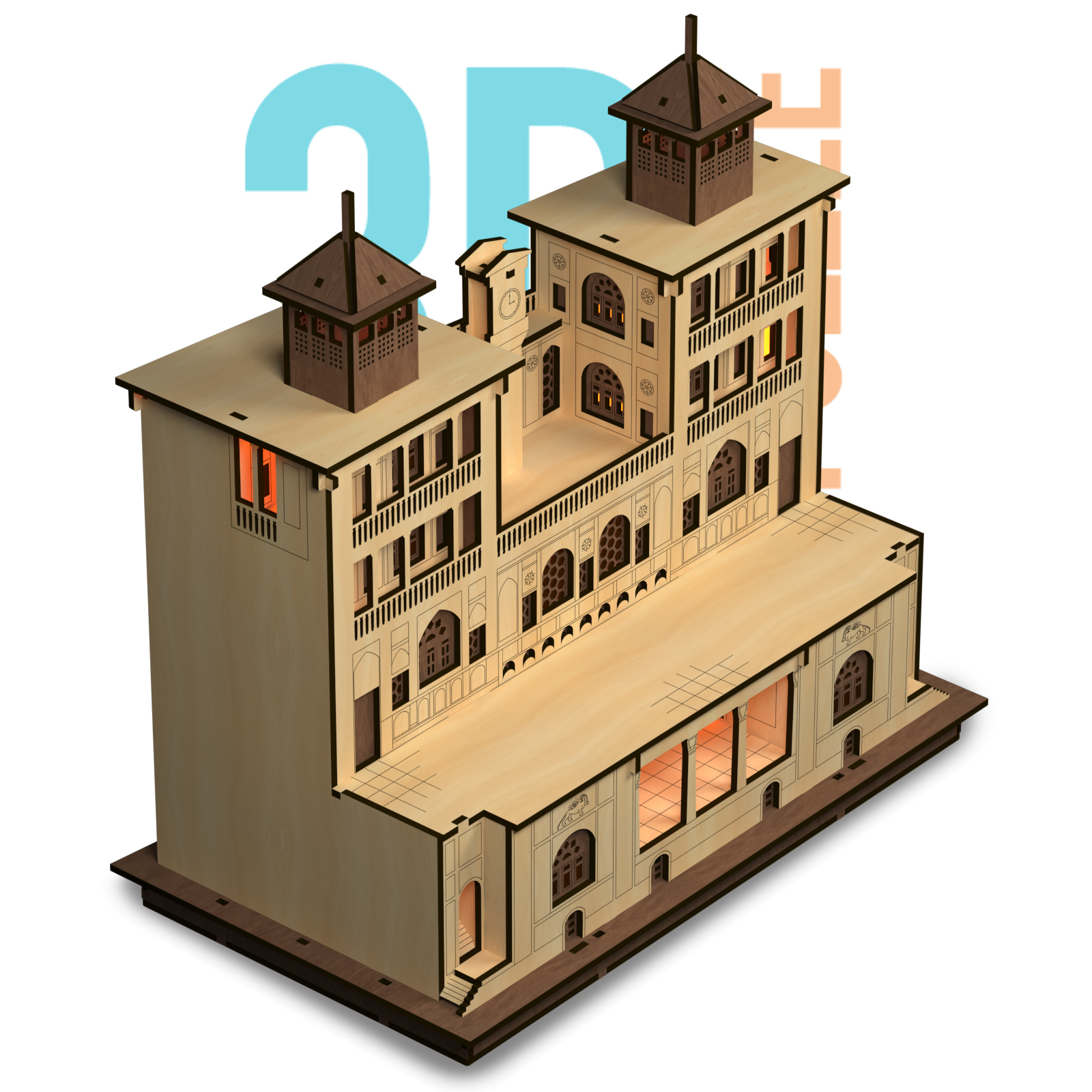 کاخ شمس العماره چراغدار